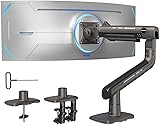 HUANUO Heavy Duty Monitor Arm for Ultrawide Screens