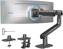 HUANUO Heavy Duty Monitor Arm for Ultrawide Screens
