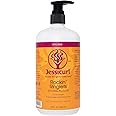 Jessicurl, Rockin' Ringlets Styling Potion, No Fragrance Added, 32 Fl oz. Curl Enhancer with Flaxseed Extract, Curl Defining Styler for Curly Hair and Frizz Control