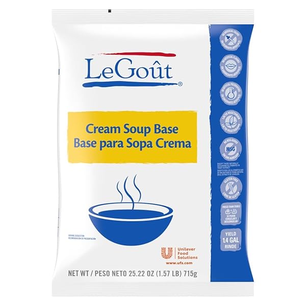 LEGOUT CREAM SOUP BASE VEGETARIAN, GLUTEN FREE, NO...