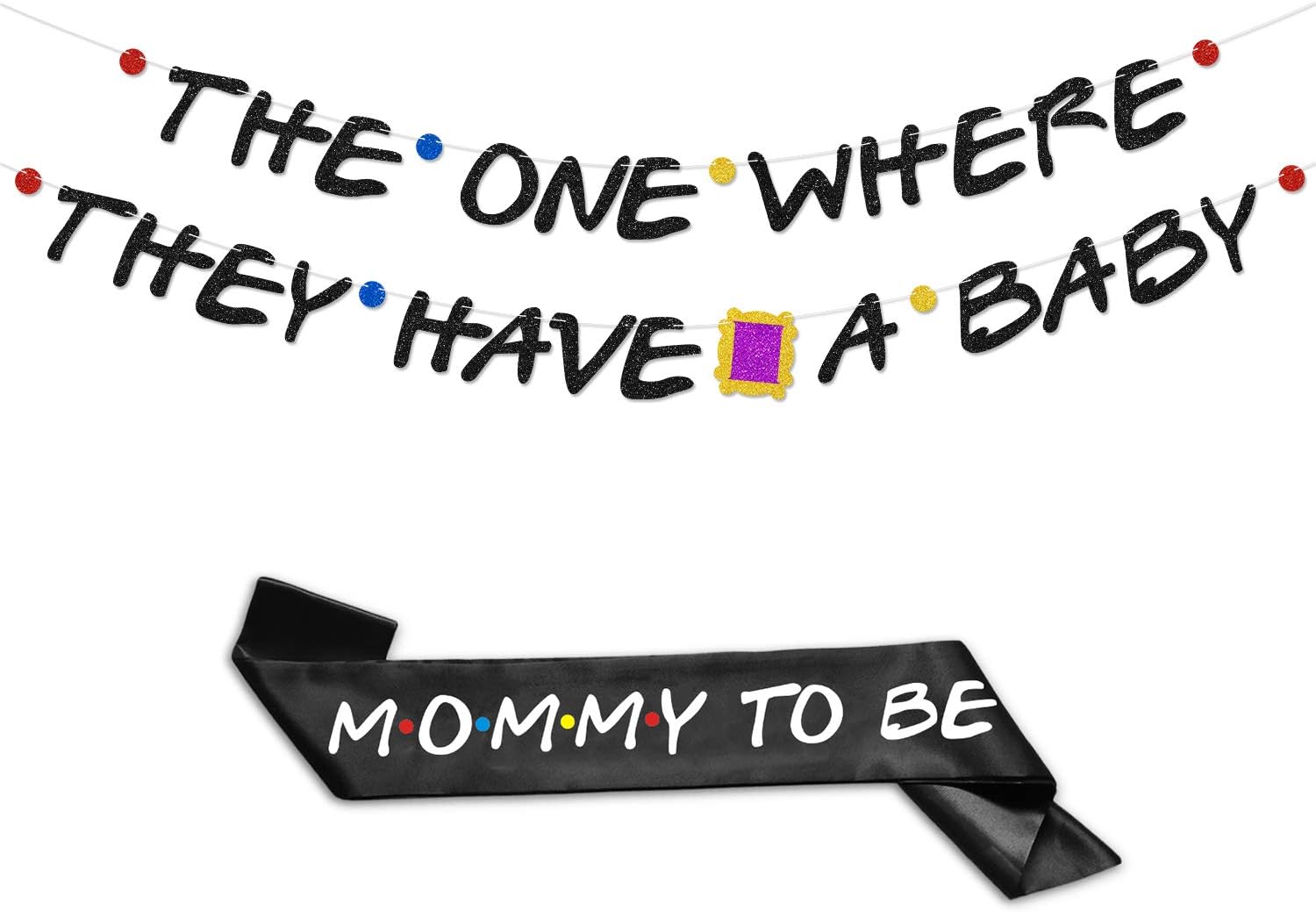 friends baby shower decorations