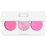 OFRA Midi Palette Cotton Candy Skies - Face Makeup Palette - 3 Pigmented Pink Blushes - Matte, Satin and Cream - Cruelty-Free Blush Palette, Highlighter Palette and Colorful Eyeshadow Palette