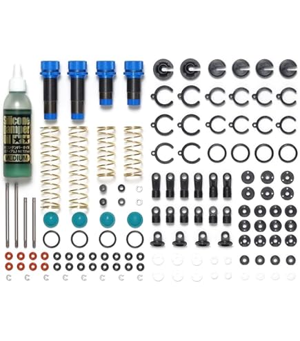 Tamiya 42102 Set di ammortizzatori in alluminio TRF kit touring 1:10 pro - Modellbau Berlinski Modellbaufachhandel