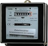 Unitec 40749 Alternating Current Electricity Meter 20 A Max 1 W Own Consumption view 2