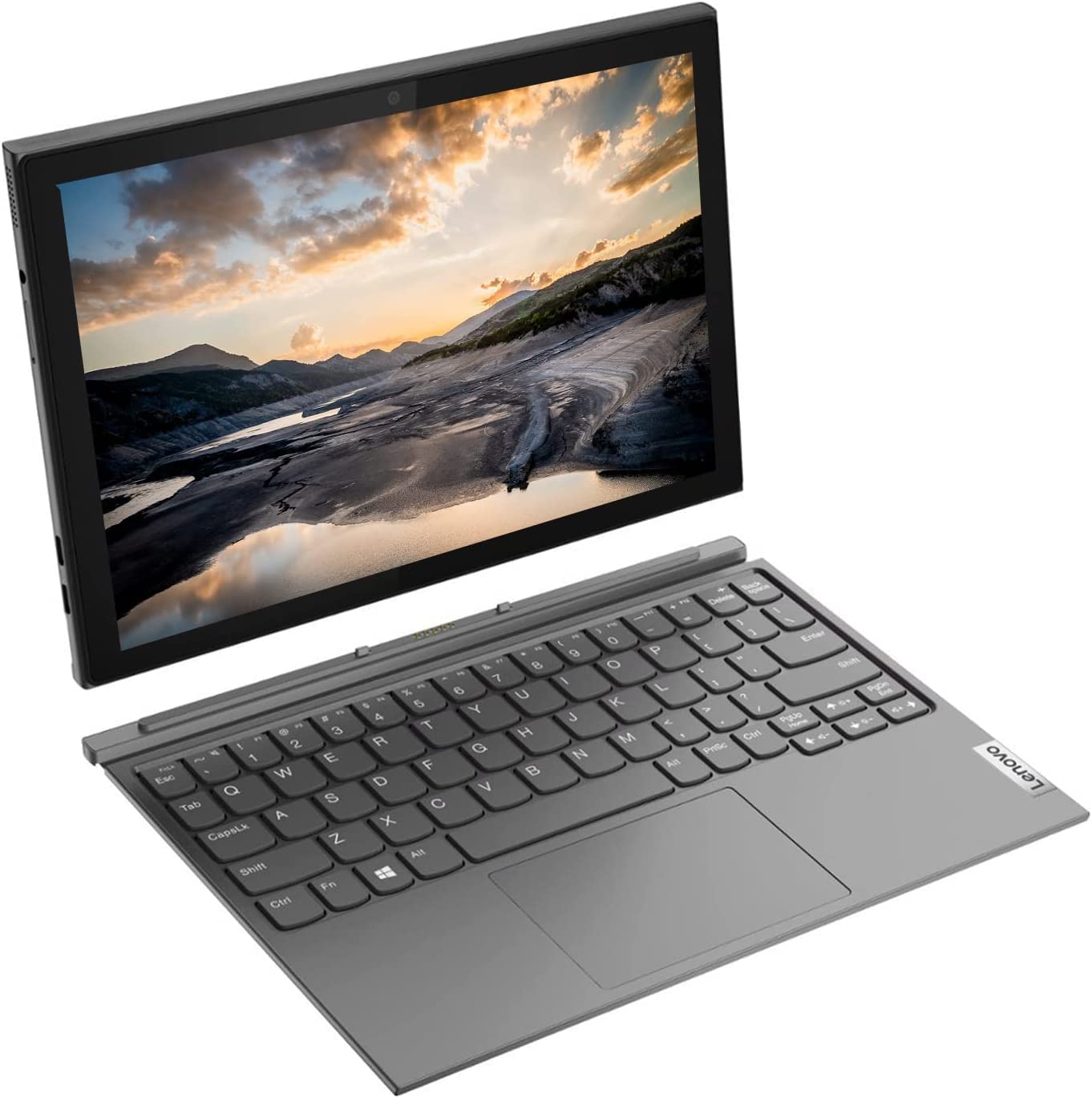 Lenovo Ideapad Duet 3i 2 in 1 Tablet, 10.3 inch Touchscreen Display, Intel Celeron N4020, Windows 11 in S Mode, 4GB RAM, 64GB eMMC+64GB Card, Type-C, Detachable Keyboard Included, PCM Stylus Pen
