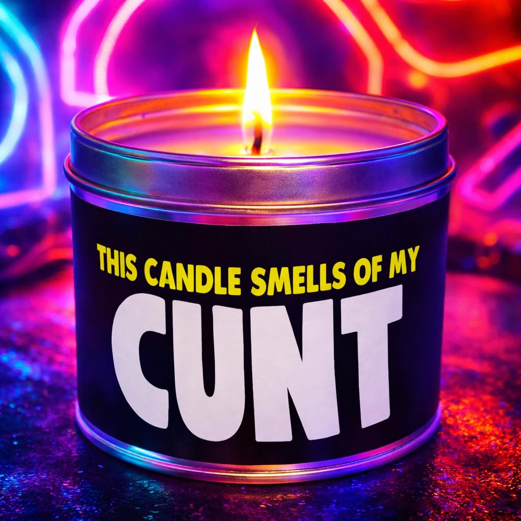 Funny Joke Candle Best Friend Rude Comedy Candle Sweary Gag Birthday Present Scented Tin