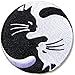 Cat Kitty Dragon Yin Yang Kung Fu Teak Wan Do Tatoo Logo Back Jacket T-shirt Patch Sew Iron on Embroidered Sign Badge Costum Gift