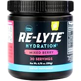 REDMOND Re-Lyte Sugar Free Electrolyte Powder Drink Mix (Mixed Berry) Small | 30 Serving Zero Sugar Electrolytes, Hydration Powder by Real Salt, Naturally Mineral-Rich for Everyday Hydration Support