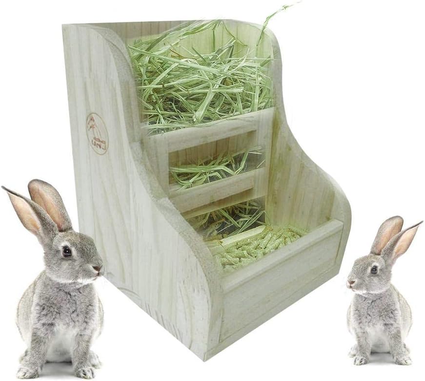 Chinchilla Heuraufe Edelstahl - Futterautomat Für Kaninchen & Kleintiere