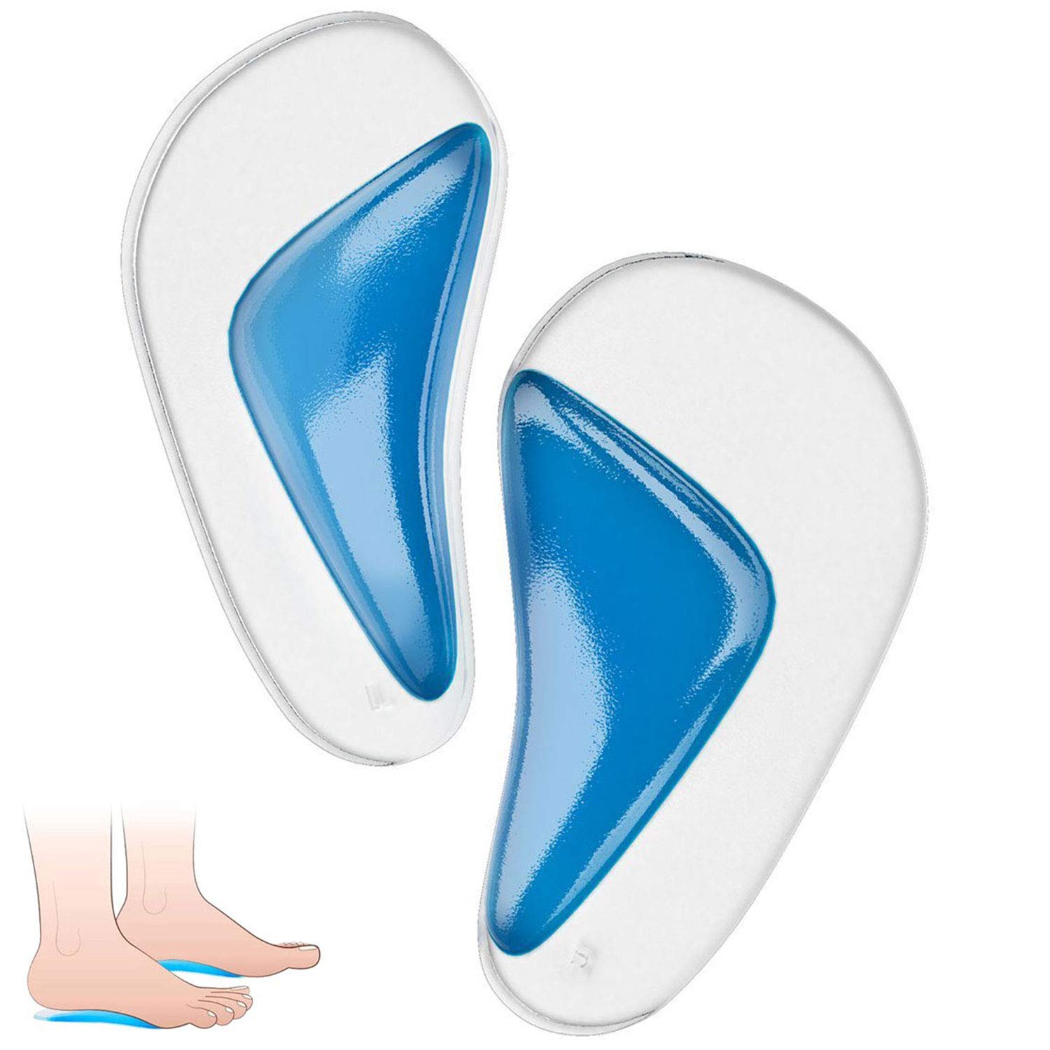 Pedimend™ Arch Supports Over Pronation for Flat Feet - Orthotic Morton Neuroma Shock Absorber Shoe Insoles for Plantar Fasciitis - Orthopaedic Inserts for Fallen Arches – Foot Care