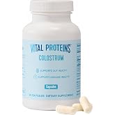 Vital Proteins Bovine Colostrum Supplement, 90 Capsules | Premium Bovine Colostrum, Supports Gut &amp; Immune Health, 40% IgG, 30 Servings