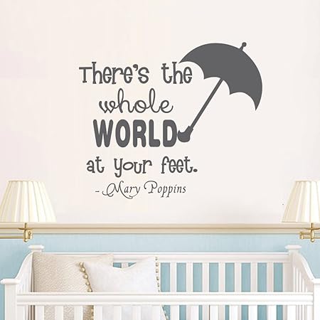 Mary Poppins Zitate Gibt Es Ganze Welt Wandtattoo Zitat Füße Mary Poppins Zitate Gibt Es Ganze Welt Wandtattoo Zitat Füße