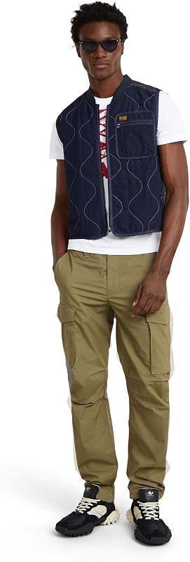 Core Regular Cargo Pants, Verdes (Smoke Olive D24309-d308-b212), 31W / 34L Men