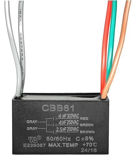 8.5UF Ducati Metal Capacitor 2 Pins: Amazon.com: Industrial