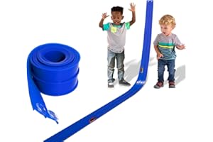 AQFR Flex Track 15 Ft Starter Set, Flexible Race Car Ramp Track for Ages 3 & Up Toy with Suction Cups Compatible with Hot Wheels and Diecast 1/64th Cars