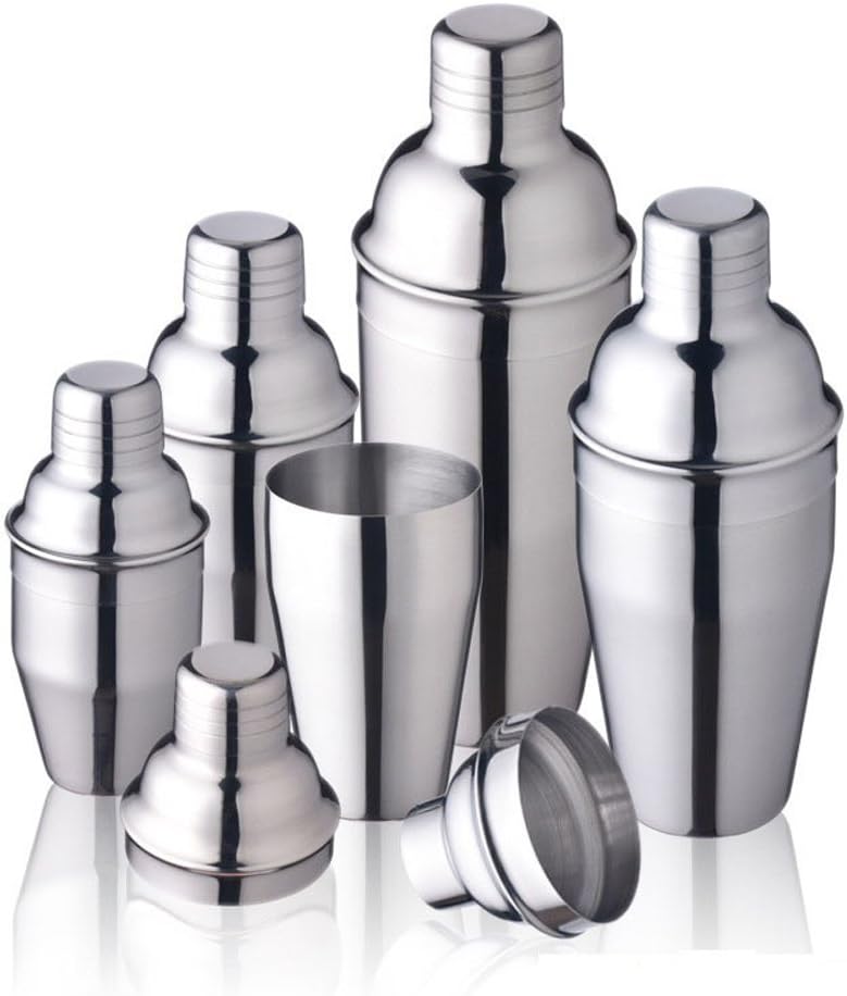 Homieco 250ML Professioneller Edelstahl Cocktailshaker Cocktailmixer