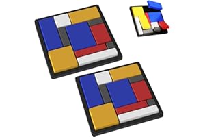 Logic Puzzle Brain Teaser Game, Logic Puzzles Game for Adults Thinking Training, 88 Challenges 4 Difficulty Levels, Fun Logic