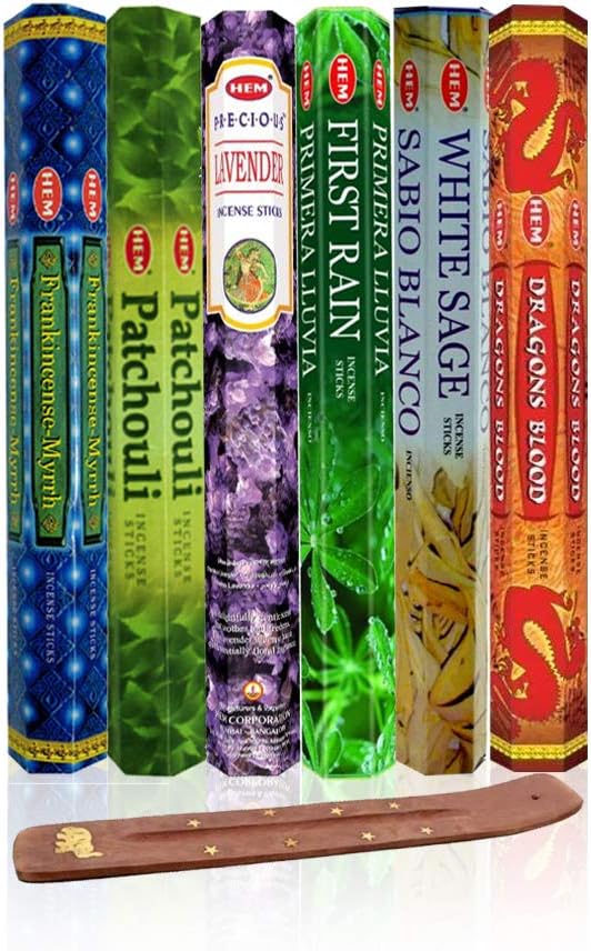 Six Most Popular Hem Incense Scents 