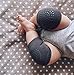 ZEFER Breathable Unisex Infant Baby Elbow Knee Pads Toddler Crawling Safety Protector, 2 Pairs