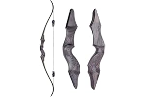 Obert Archery Takedown Recurve Bow 60inch 30lbs,35lbs,40lbs,45lbs,50lbs,55lbs,60bs Traditional Hunting Bows Target Shooting Practice for Right Hand