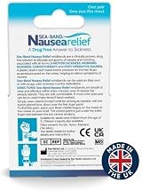 Sea-Band Travel & Motion Sickness Nausea Relief Acupressure Wristband Navy 1 view 2