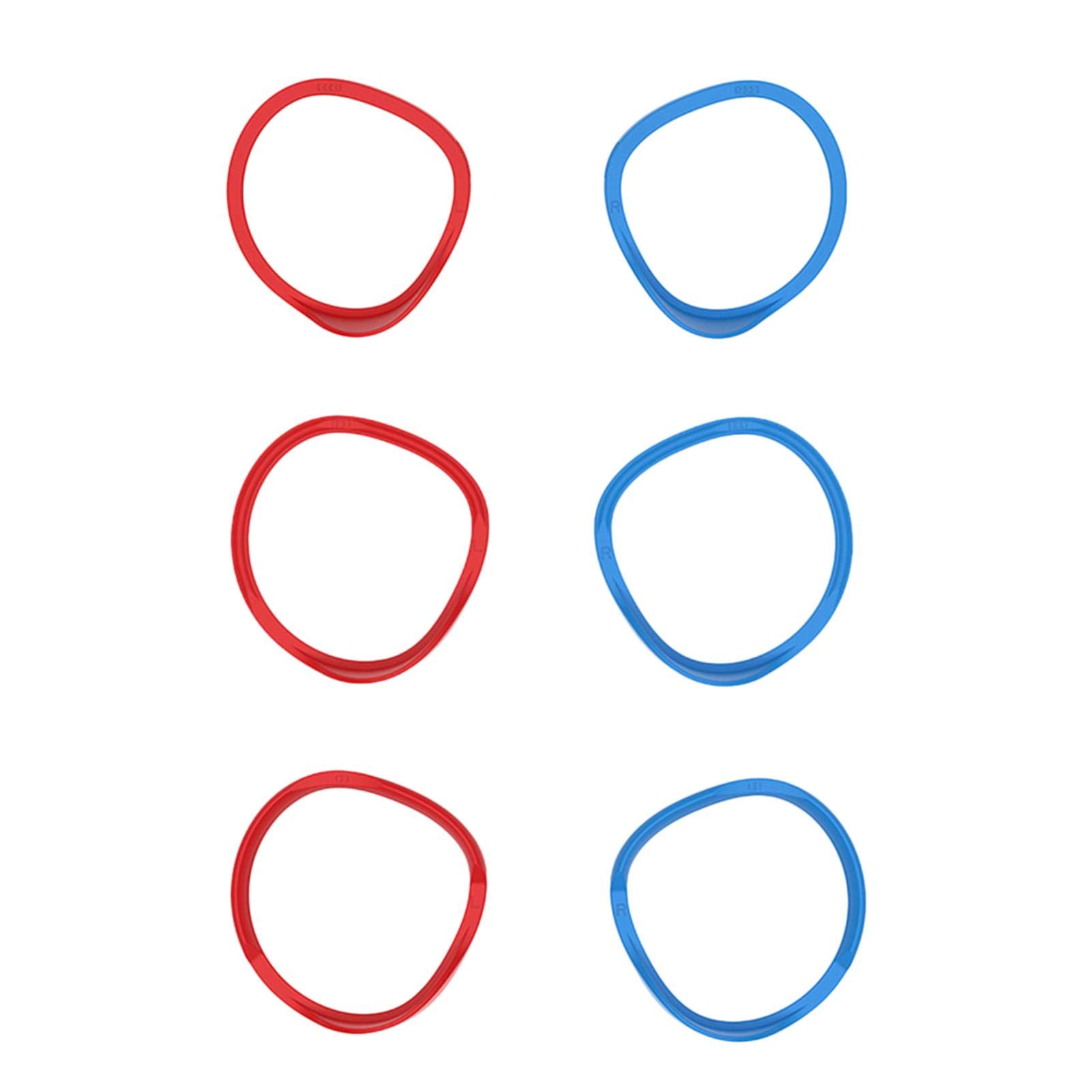 MOVKZACV Lens Anti-Scratch Ring, Protecting Glasses from Scratching VR Headset Lens Compatible for Oculus Quest 2/Quest/Rift S/Oculus Go, VR Lens Protection Frame with Silicone Rings