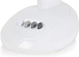 Signature 12 inch Desk Fan 3 Speed Oscillating Tilt White S40009 view 5
