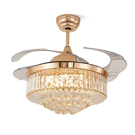 Lighting Chandelier Ceiling Fan Light With Remote Control And