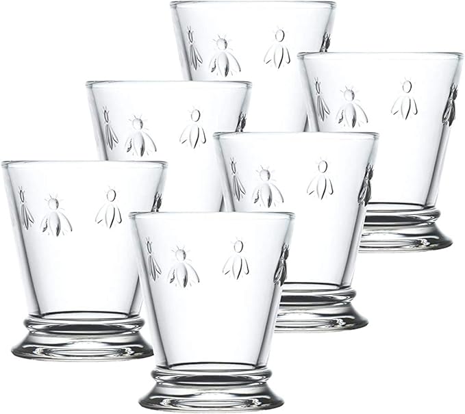 La Rochere Set Of 6 9 Ounce Napoleon Bee Tumblers Amazon Ca Home Kitchen