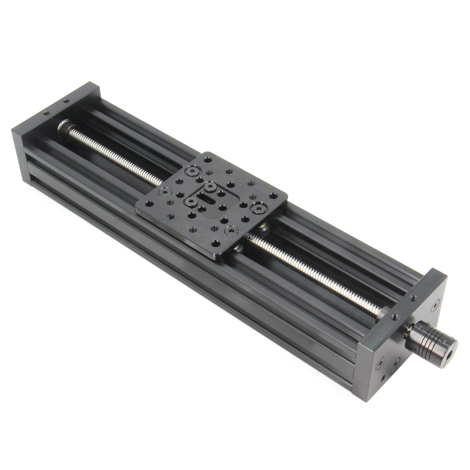 Zeberoxyz 300mm 4080U Z-axis Screw Slide Table Linear Actuator Kit Linear Module for 3D Printer and DIY CNC Router Parts X Y Z Axis