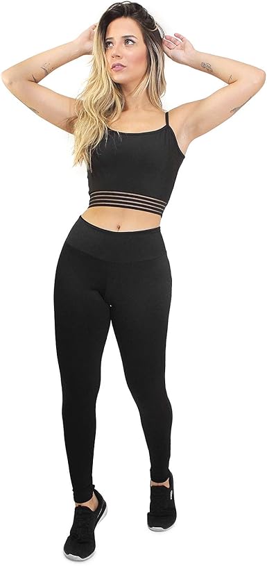 calça legging com cropped