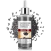 Black Rice Exfoliant, Peel Shot Glow Exfoliating Face Serum, Korean Skin Care Soft Exfoliating Body Scrub Dead Skin Cells, Blackheads Remover For All Skin Types 100ml