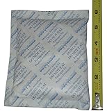 4 pack of 112 Gram Silica Gel Desiccant Packets 6" x 4.5" By Dry-Packs Brand! Prevent Mold, Mildew, Odors, and Corrosion!