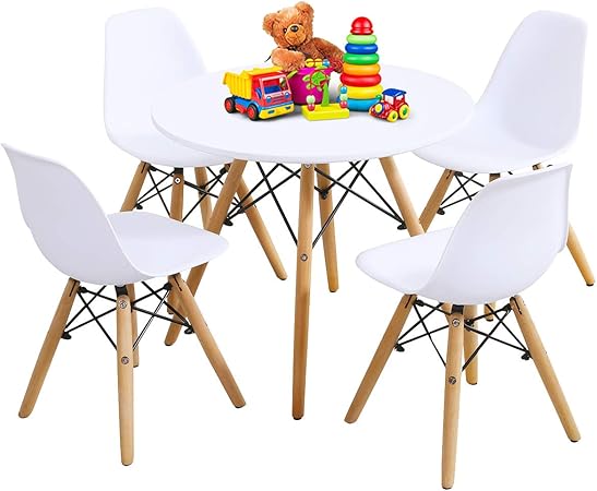 childrens round table and chairs