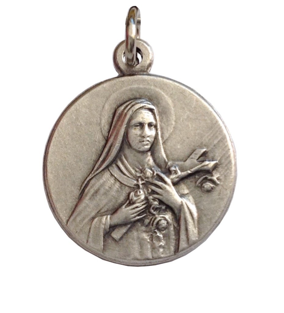 I G J Saint Therese of Lisieux Medal - (Jesus Child of Praga) - The Patron Saints Medal