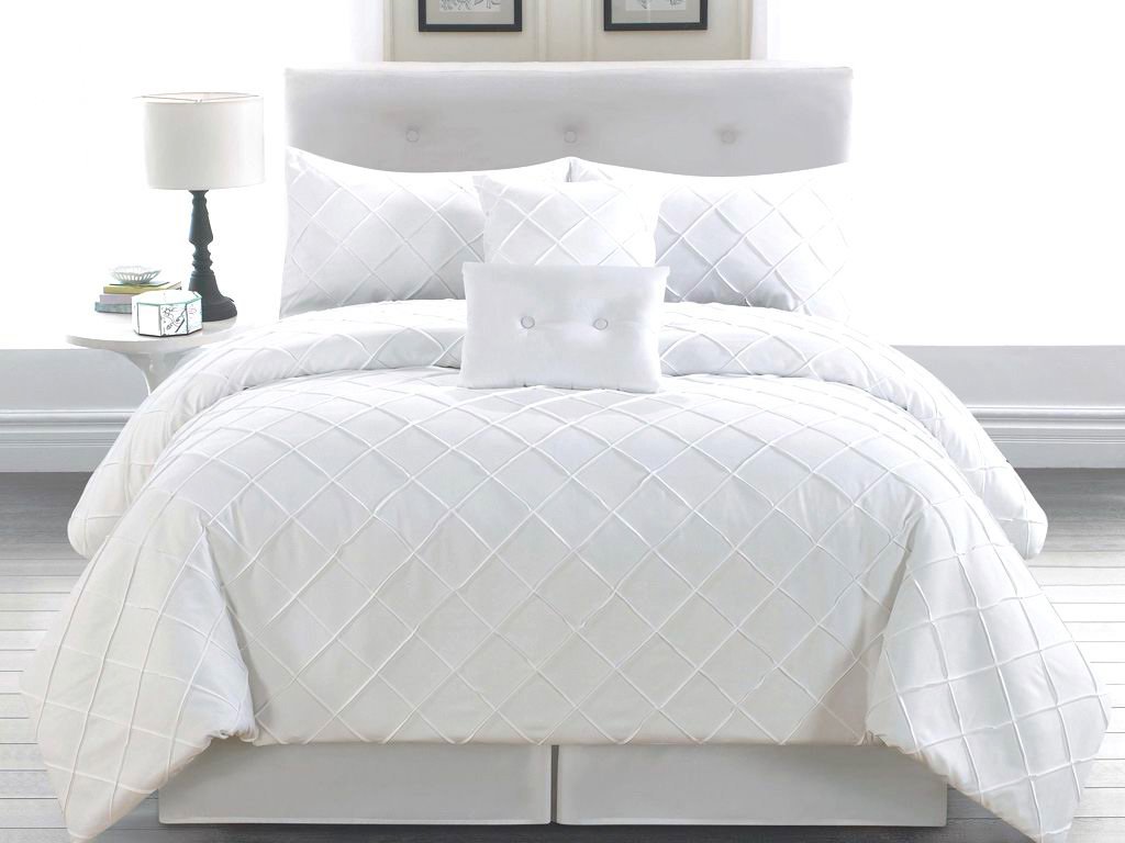 10 Piece King Melia White Bed in a Bag w/500TC Sheet Set Home & Kitchen