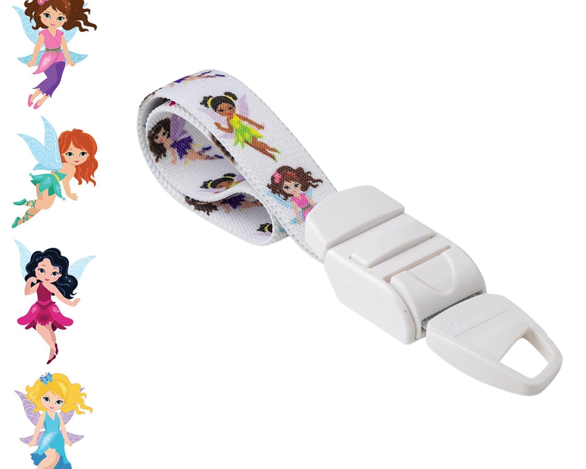 ROLSELEY Medical Child/Paediatric Nurse Tourniquet with MULTICOLOUR MAGICAL CARTOON FAIRIES Pattern with ABS Plastic Buckle Latex Free Elastic Band Perfect for Doctors, Nurses, Students and Paramedics