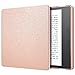 MoKo Case Fits All-New Kindle Oasis (9th and 10th Generation ONLY, 2017 and 2019 Release), Slim Fit Premium PU Leather Protective Cover with Auto Wake/Sleep - Rose Gold