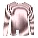 Genuine Russian Special Forces OMON TELNYASHKA Top - Red Striped MVD Long Sleeved T-Shirt