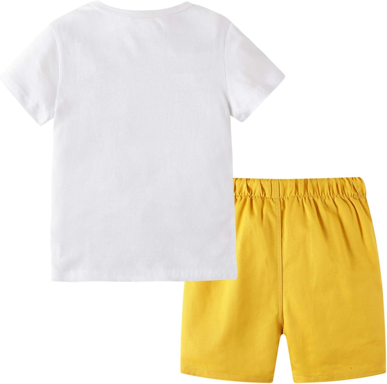 BIBNice Toddler Boy Clothes Kids Summer Outfits Shirt Short Sets 2-7T: Clothing