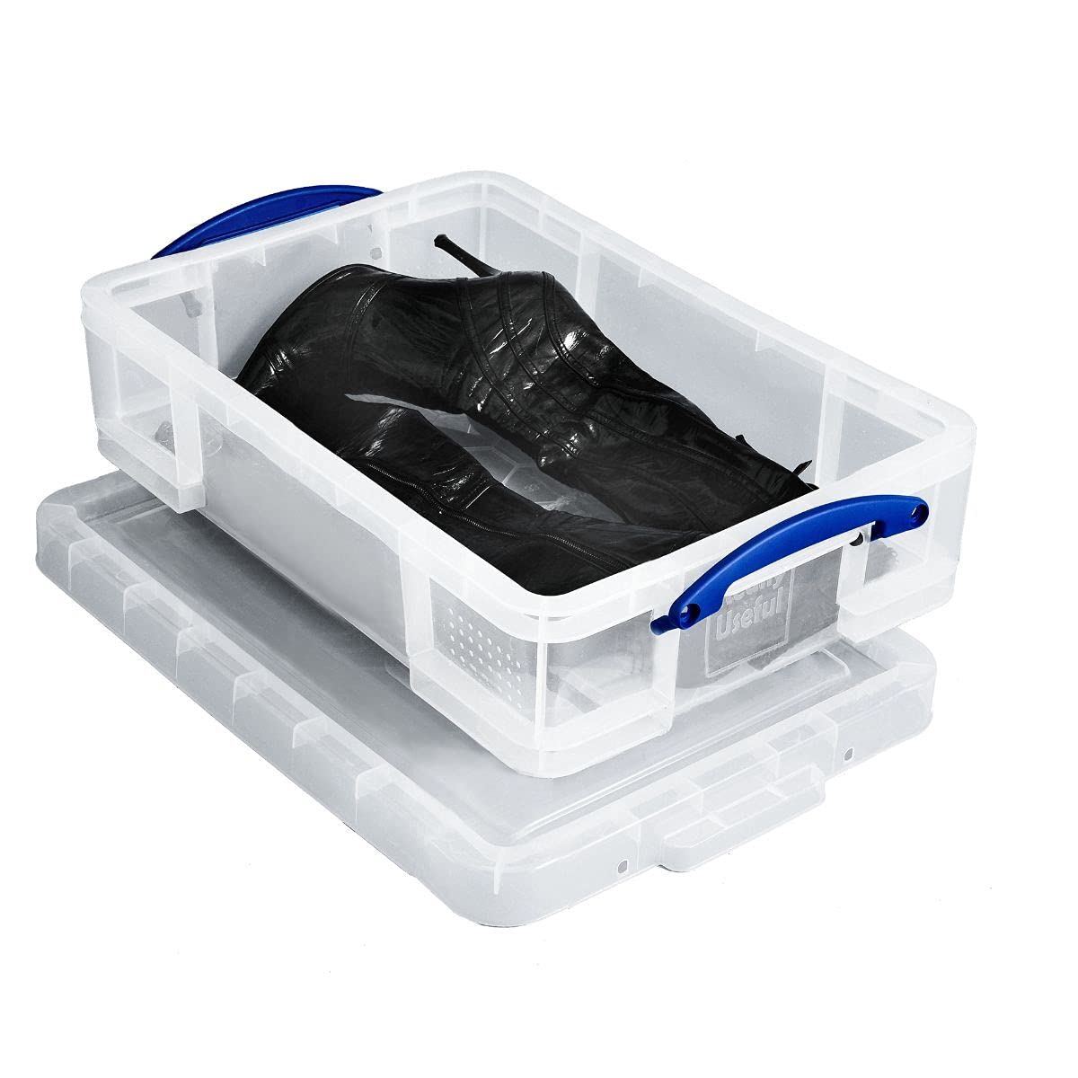 Really Useful Box Plastic Storage 24.5 Litre Clear