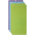 Cricut Cutting Mat Variety Pack (4 Count, 12in x 24in) | For Explore & Maker Machines - Includes 2 StandardGrip, 1 LightGrip,