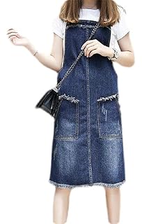 plus size denim midi dress