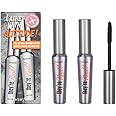 Benefit Cosmetics They're Real Beyond Mascara Duo Set Black, 0.3 Ounce (Pack of 2)