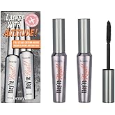 Benefit Cosmetics They're Real Beyond Mascara Duo Set Black, 0.3 Ounce (Pack of 2)