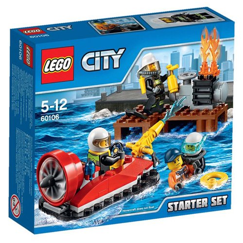 LEGO 乐高 CITY 60106 消防车小套装 开箱