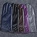 MATSU Fashion Women Winter Warm Leather Touch Screen Gloves 5 Colors M9213 (L, Purple (Long Fleece or Cashmere lining))