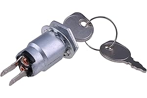 JEENDA 2 Terminals Ignition Starter Switch Assembly 430-029 1-403121 Compatible with Indak Ariens AYP Cub Cadet Exmark MTD Sc