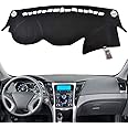 XUKEY Dashboard Cover for Hyundai Sonata 2011 2012 2013 2014 Dash Cover Mat