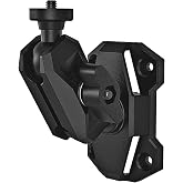 Trail Camera Mount, 1/4"-20 Threaded Mount Bracket for Game Camera | 360&deg; Rotating Adjustable Outdoor Camera Holder, Lock on Tree Stands with Straps Hunting Camera Kit
